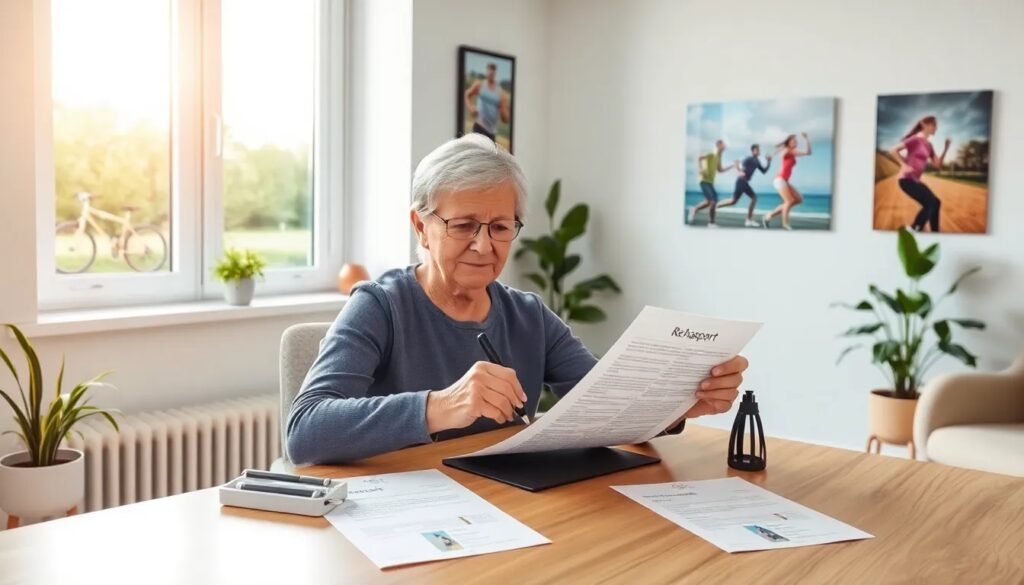 Antrag auf Kostenübernahme Rehasport ausfüllen
